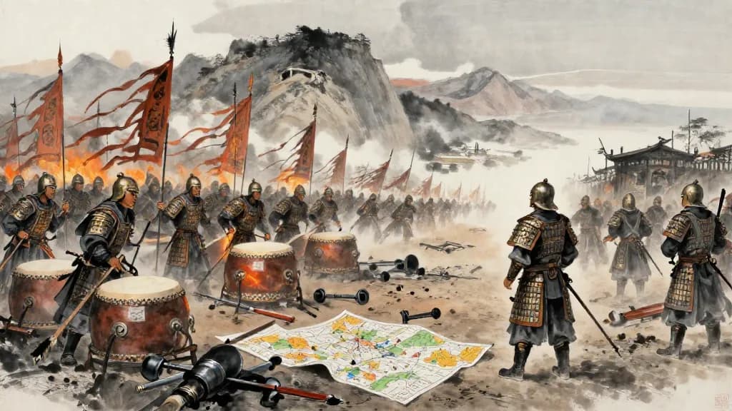 權修 (Cultivating Authority) — Chinese ink painting