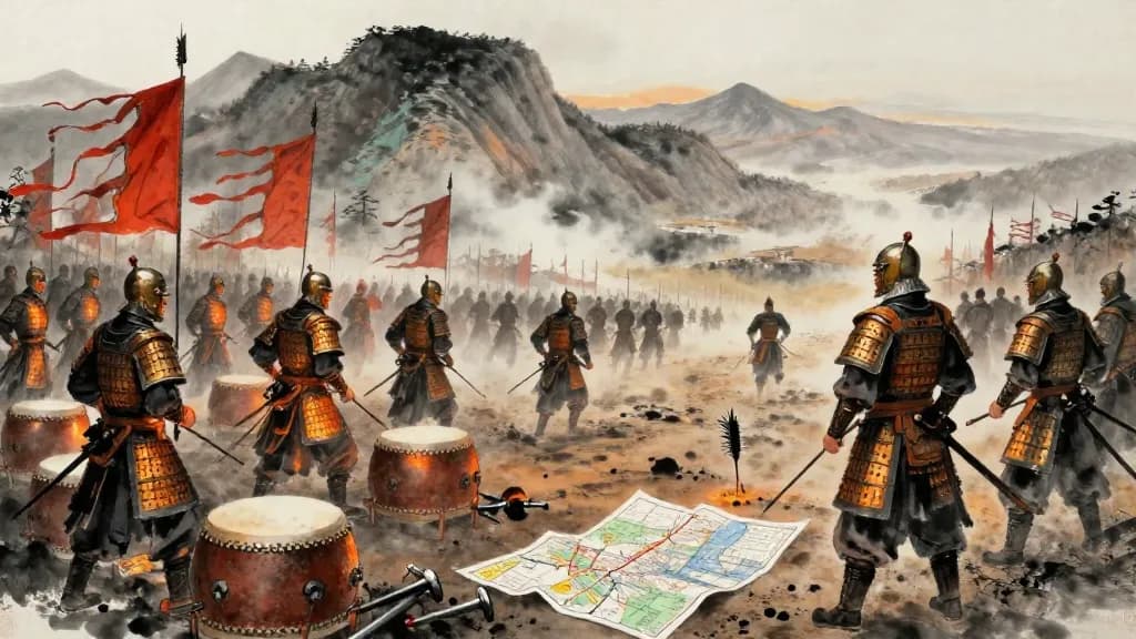 兵法 (The Art of War) — Chinese ink painting