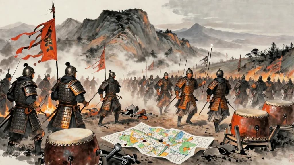 戒 (Admonitions) — Chinese ink painting