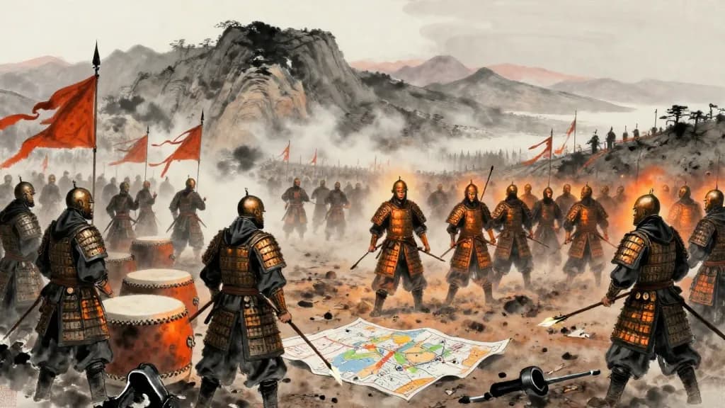 地圖 (Terrain Maps) — Chinese ink painting