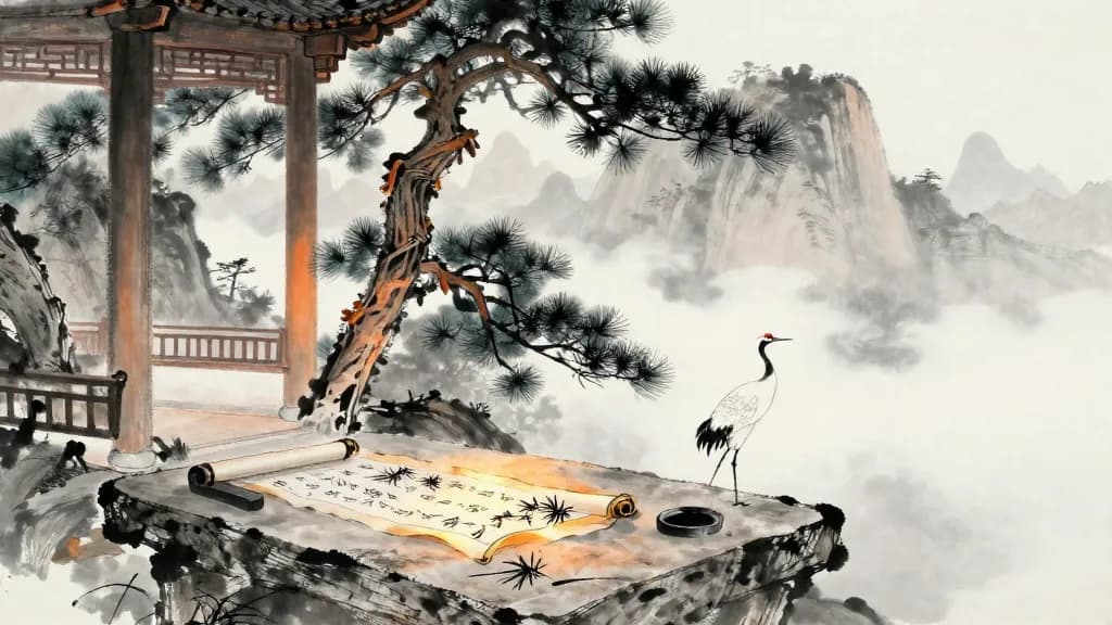 心術下 (The Art of the Mind, Part Two) — Chinese ink painting