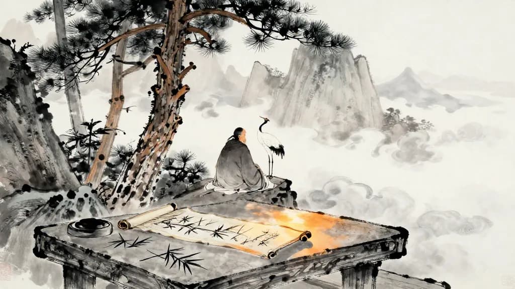 地員 (Land Officers: A Classification of Soils) — Chinese ink painting