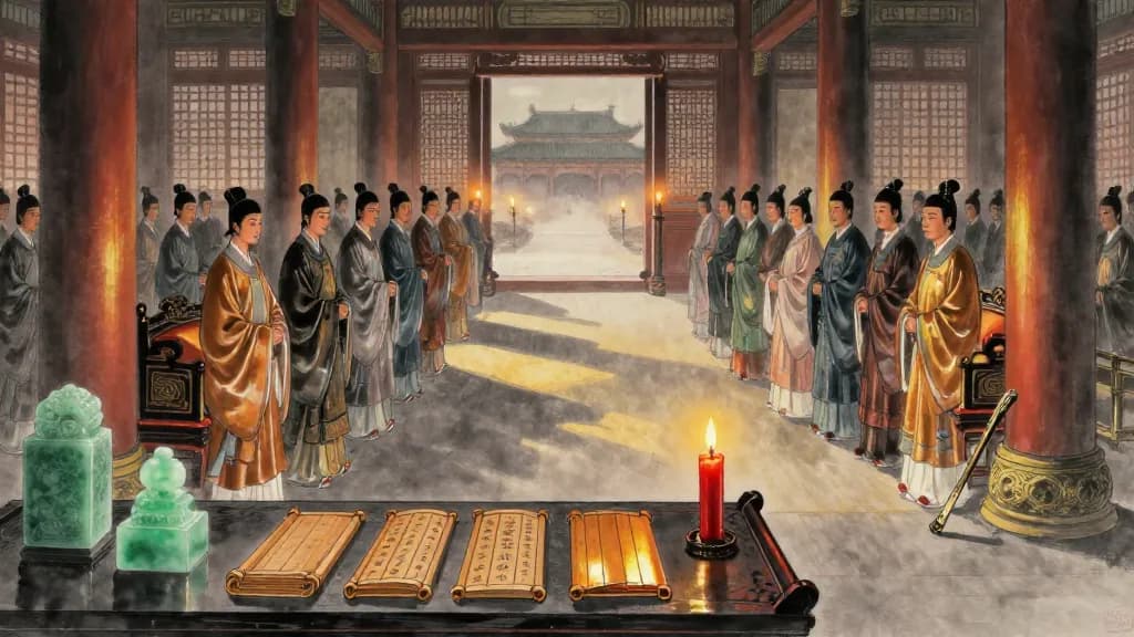 巨乘馬 (The Great Chengma Method) — Chinese ink painting