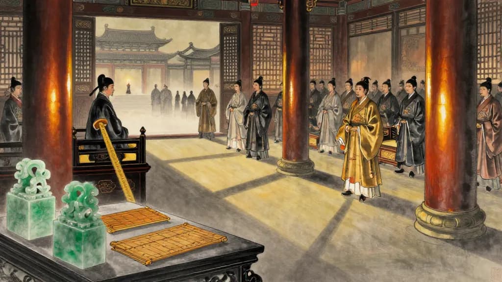 海王 (King of the Sea) — Chinese ink painting