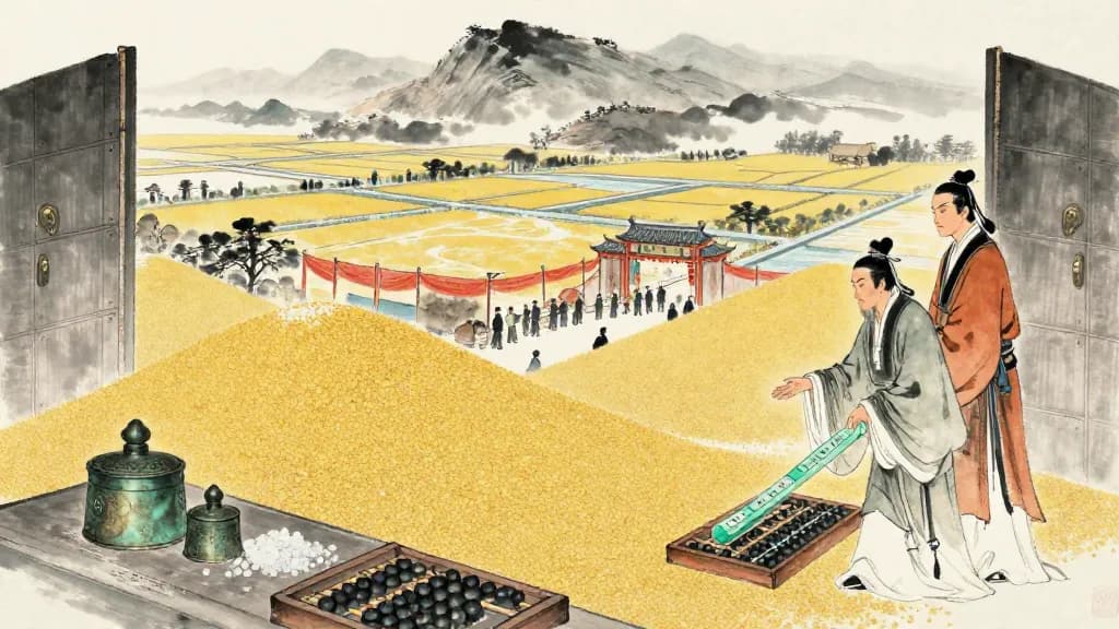 Guanzi (管子) — Chinese ink painting