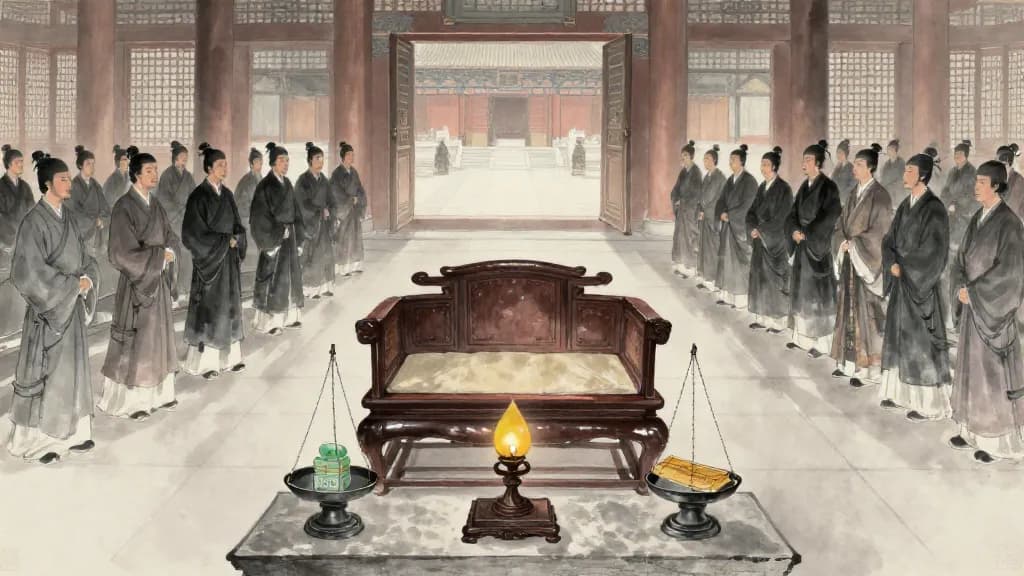 主道 (The Way of the Ruler) — Chinese ink painting