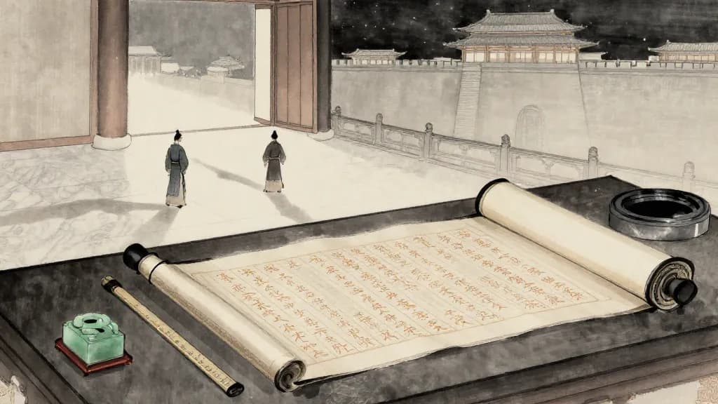 Hanfeizi (韓非子) — Chinese ink painting