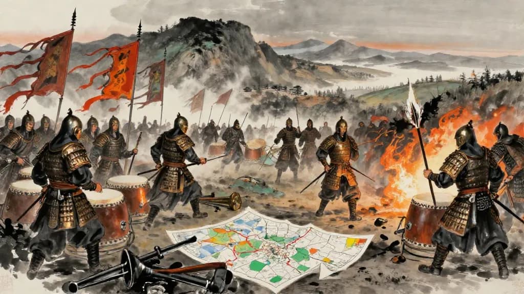 陰書 (Secret Letters) — Chinese ink painting