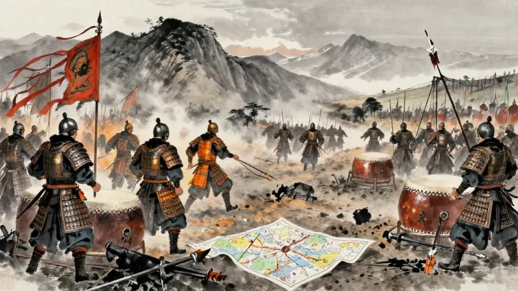 盡心下 (Fully Developing the Heart, Part II) — Chinese ink painting