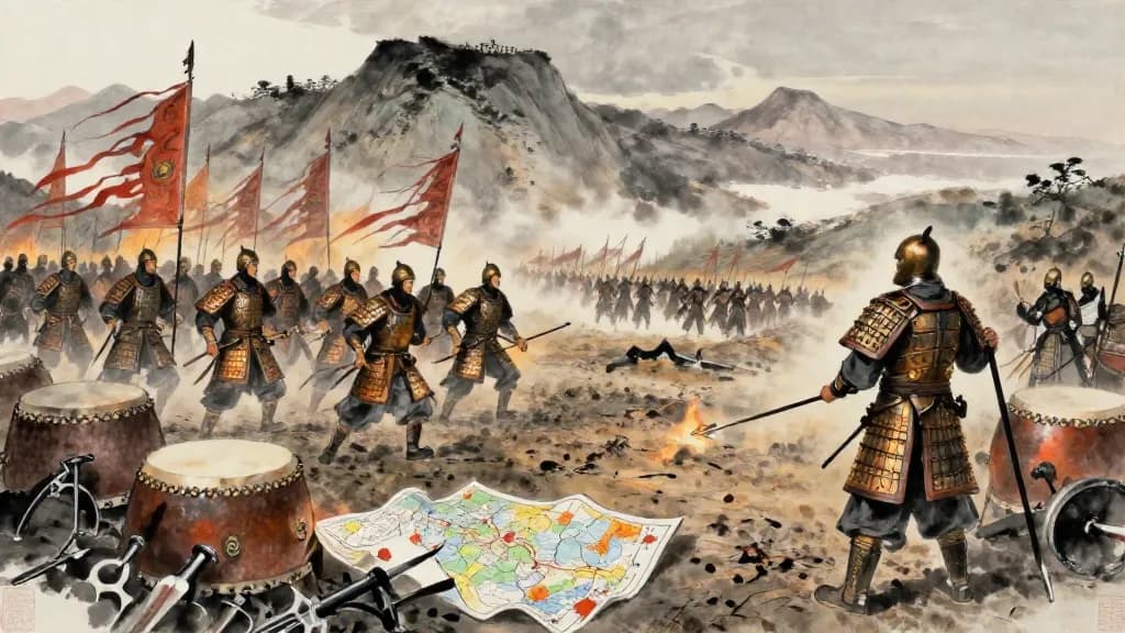 親士 (Befriending Scholars) — Chinese ink painting