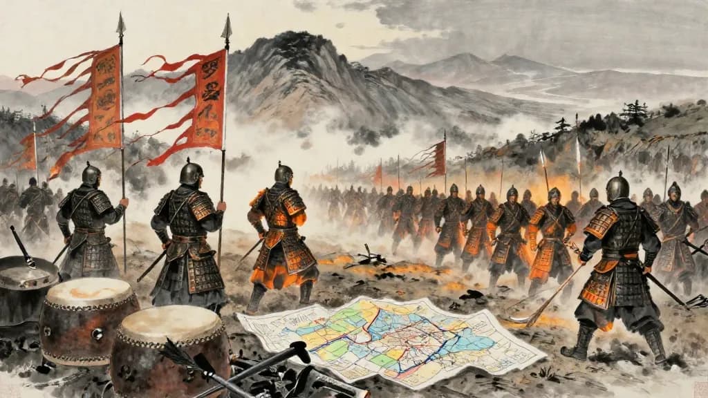 法儀 (Models and Standards) — Chinese ink painting