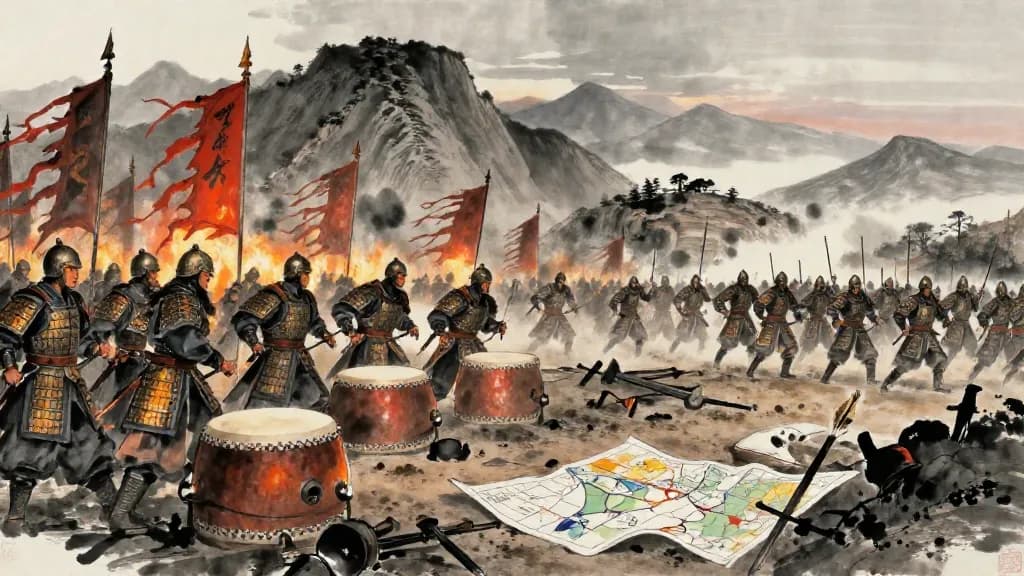 尚賢(中) (Elevating the Worthy, Part II) — Chinese ink painting