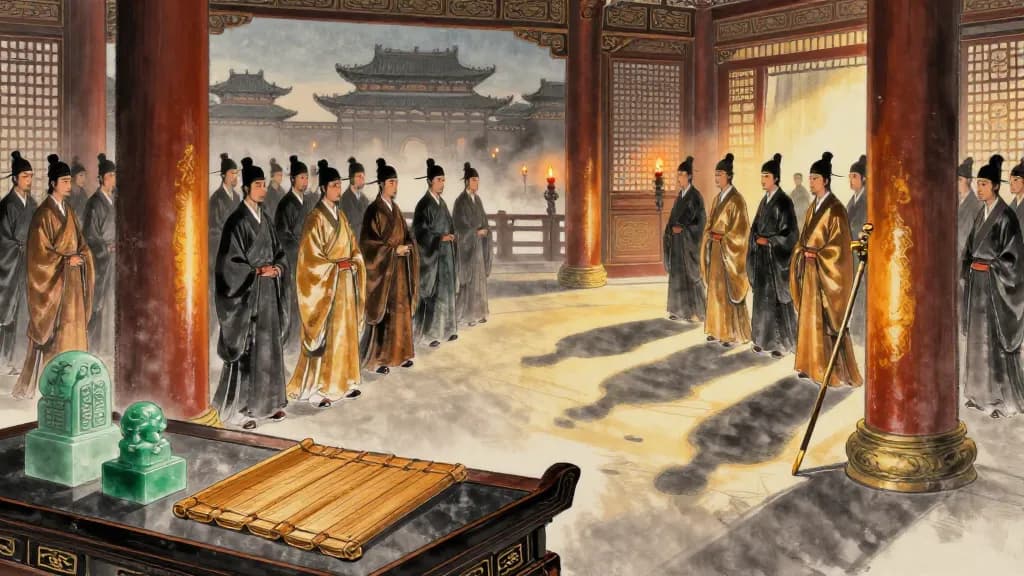 尚同(上) (Conforming Upward, Part I) — Chinese ink painting