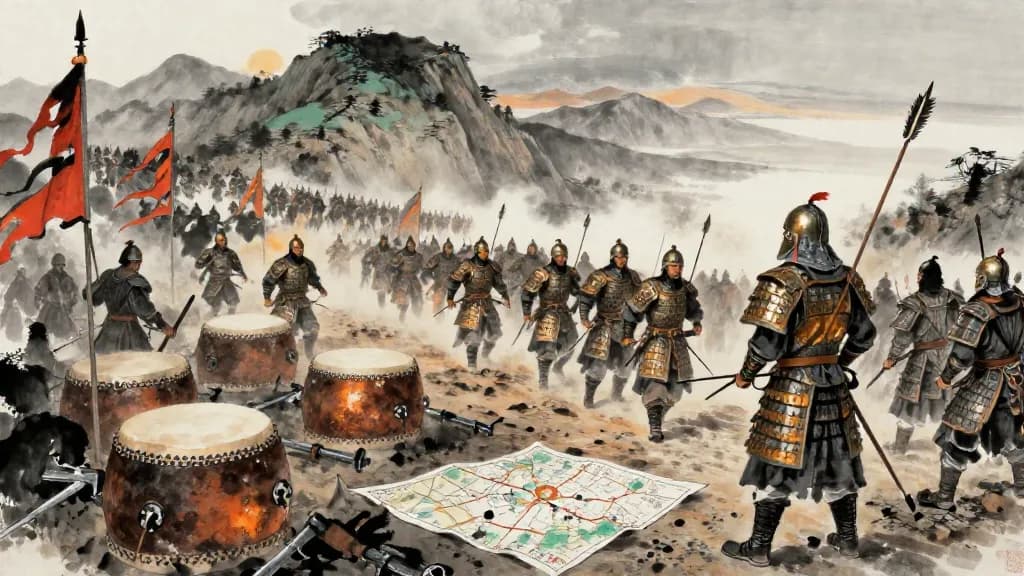 兼愛(中) (Universal Love, Part II) — Chinese ink painting