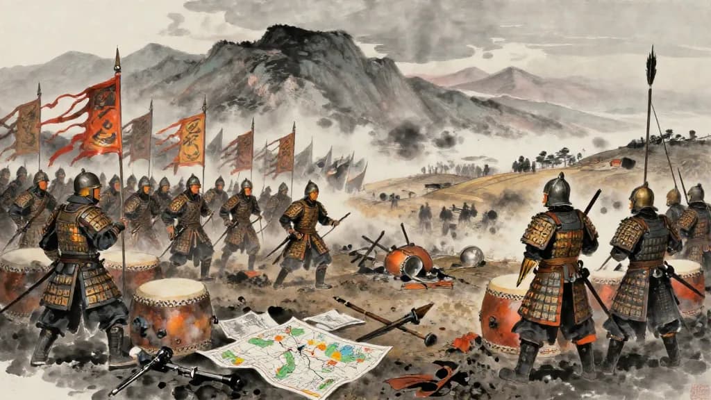 天志(上) (Heaven's Will, Part I) — Chinese ink painting