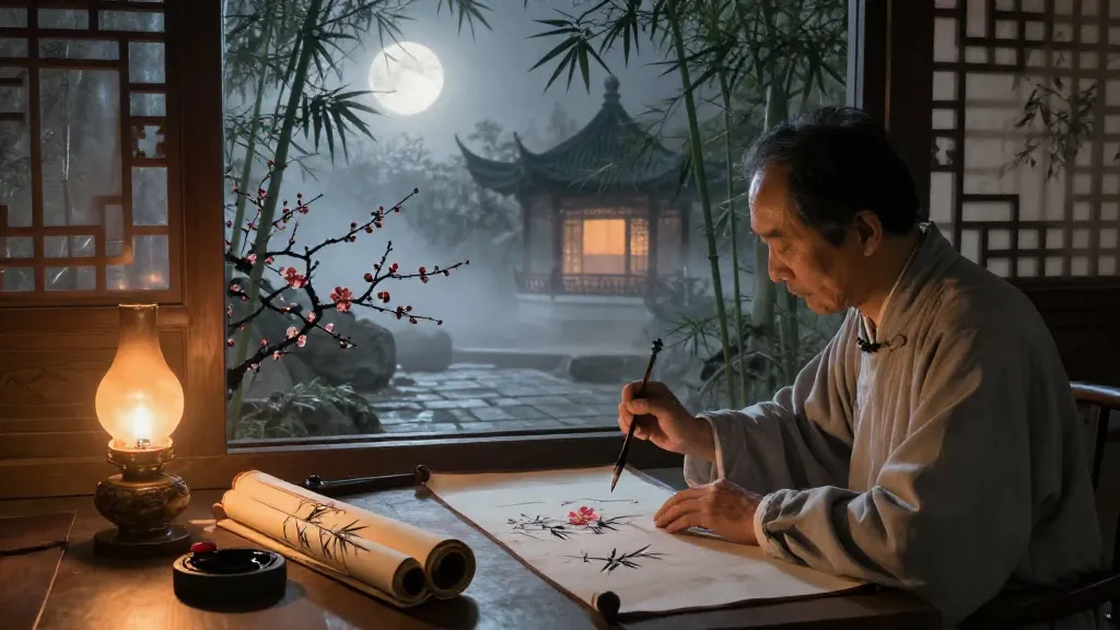 非儒(上) (Against the Confucians, Part 1) — Chinese ink painting