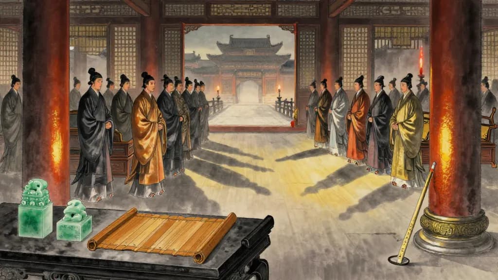 經說(上) (Canon Explanation, Part 1) — Chinese ink painting