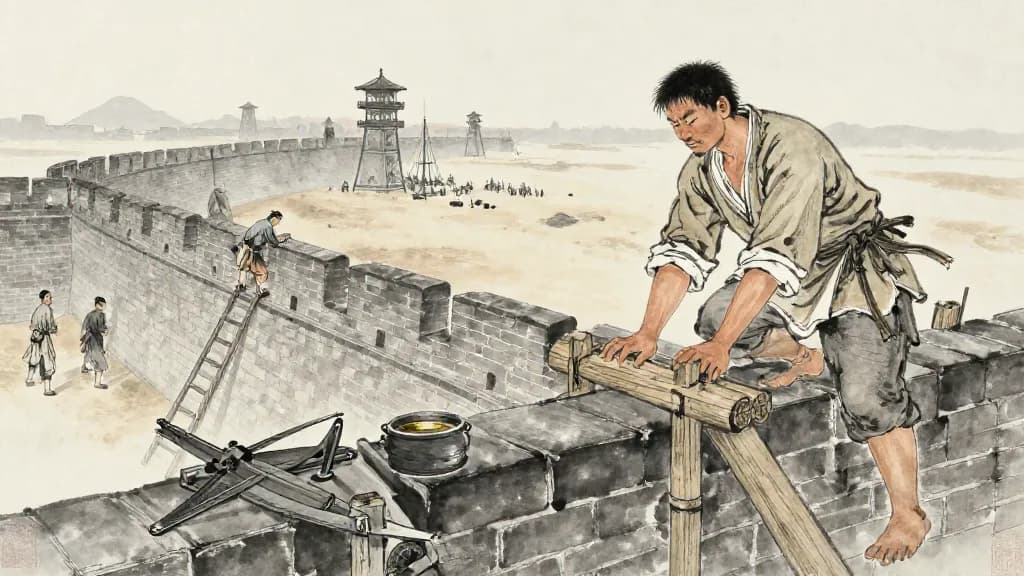 Mozi (墨子) — Chinese ink painting