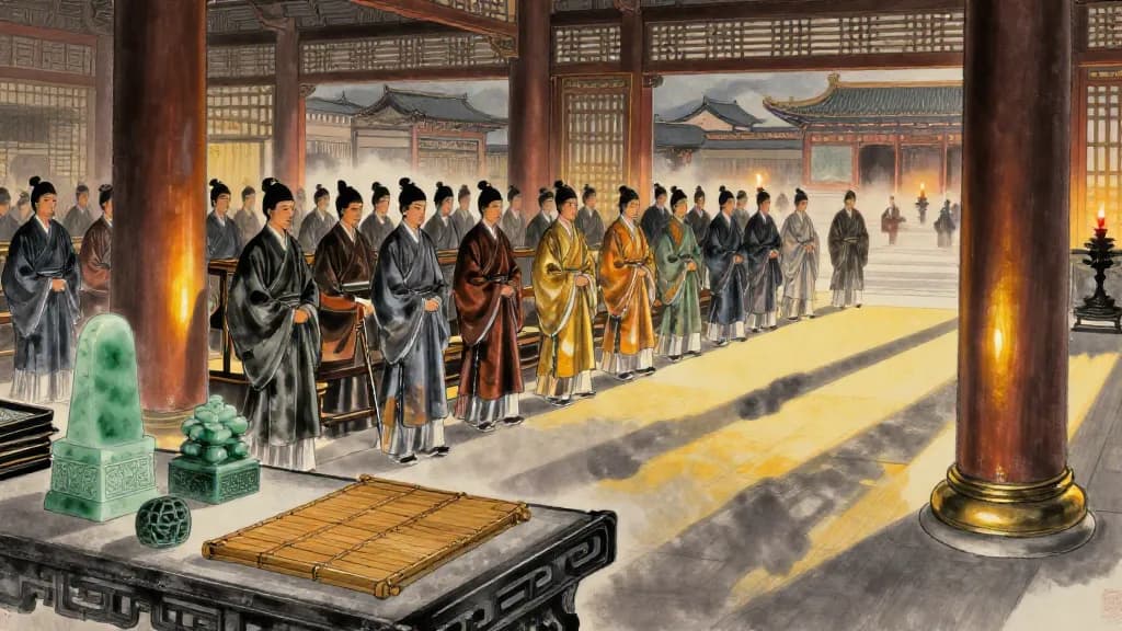 壹言 (Unifying Speech) — Chinese ink painting