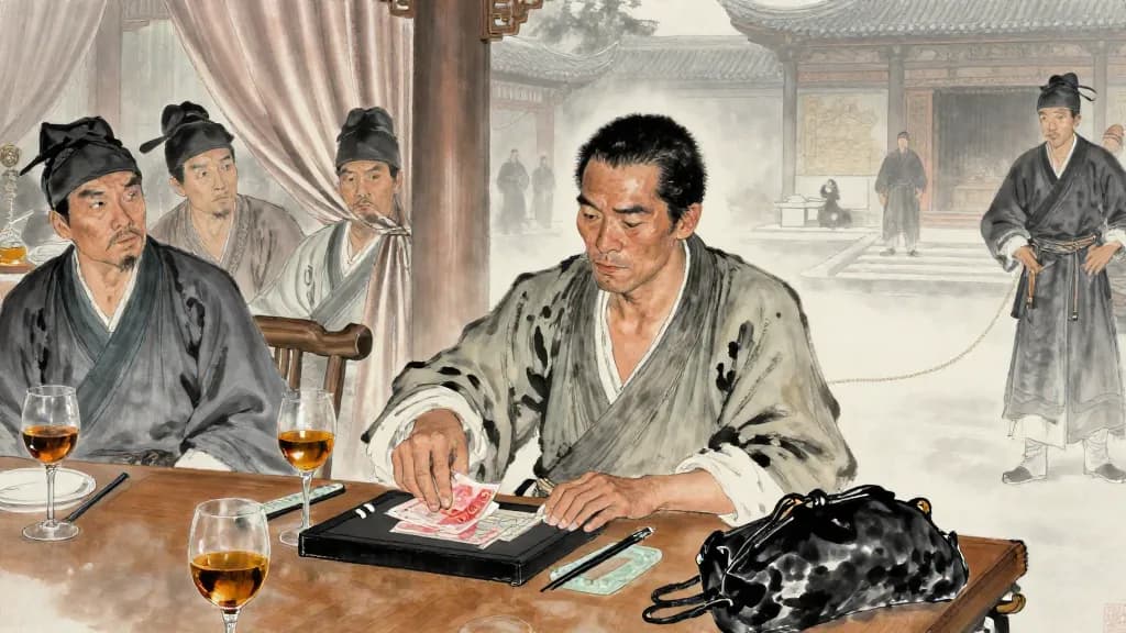 高祖本紀 (Annals of Emperor Gaozu) — Chinese ink painting