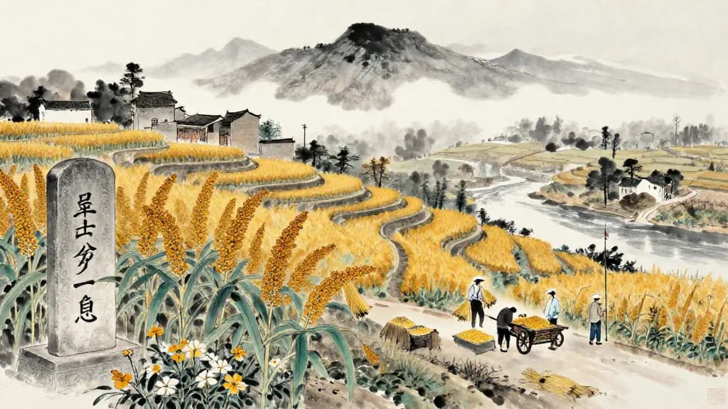 孝景本紀 (Annals of Emperor Jing) — Chinese ink painting