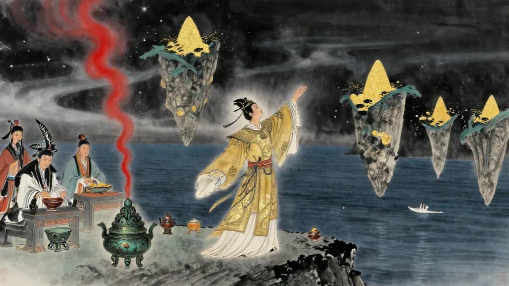 孝武本紀 (Annals of Emperor Wu) — Chinese ink painting