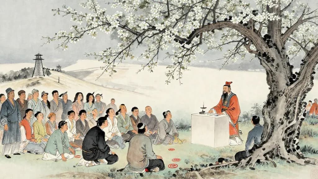 燕召公世家 (Hereditary House of Yan) — Chinese ink painting