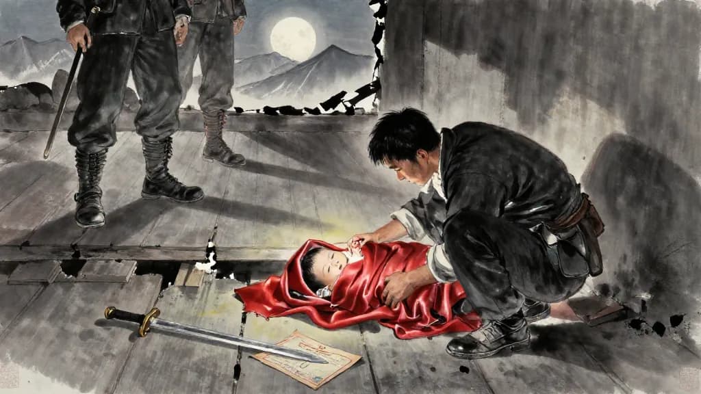 韓世家 (Hereditary House of Han) — Chinese ink painting