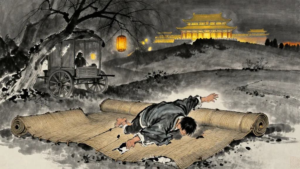 范雎蔡澤列傳 (Biographies of Fan Sui and Cai Ze) — Chinese ink painting