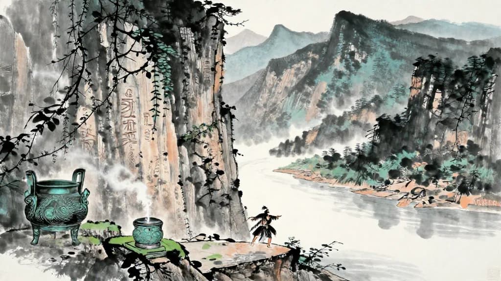 Chu (楚) — Chinese ink painting