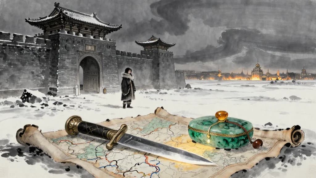 Yan (燕) — Chinese ink painting