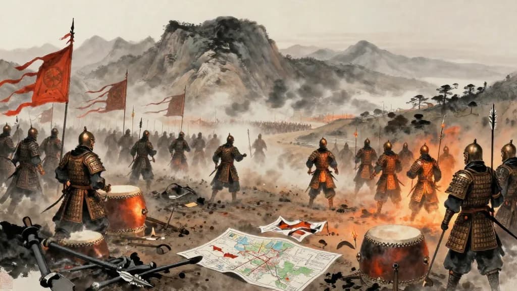 兵情 (The Nature of Warfare) — Chinese ink painting