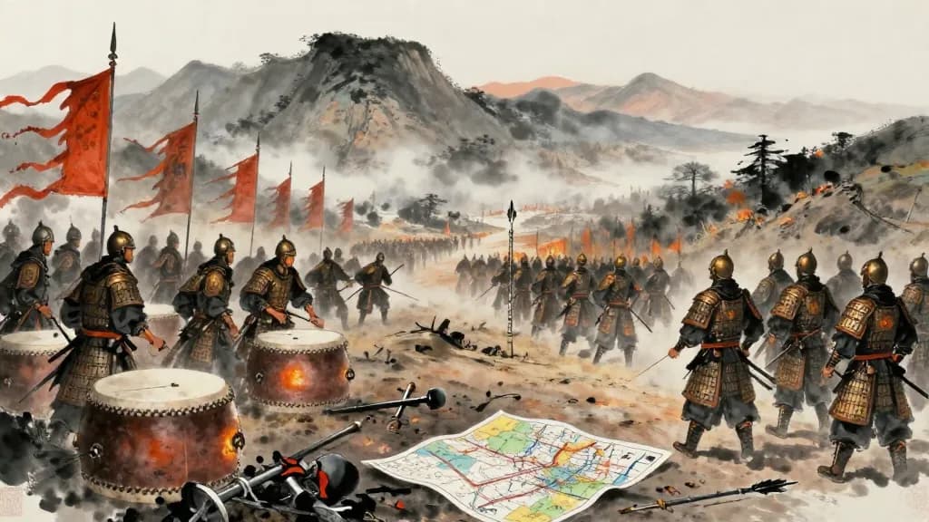 官一 (Offices, Part One) — Chinese ink painting