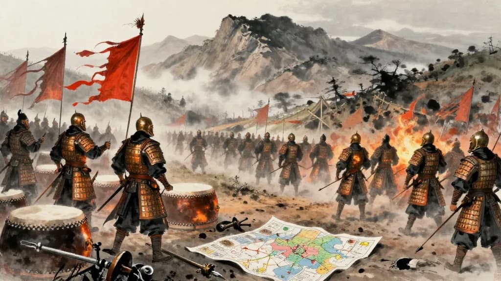 善者 (The Skilled Commander) — Chinese ink painting