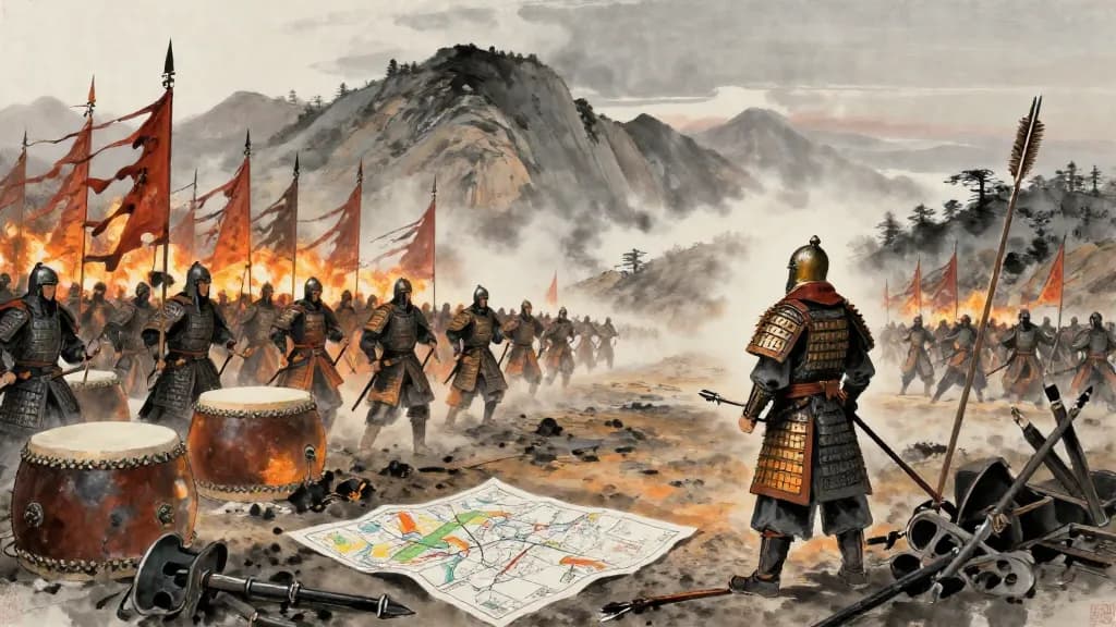 天官 (Celestial Offices) — Chinese ink painting