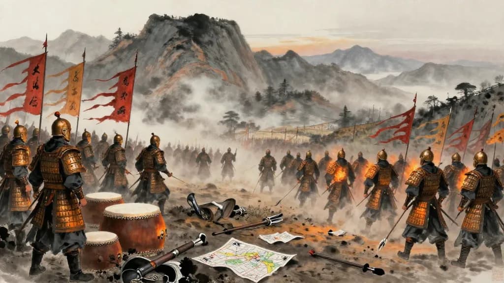 戰威 (The Authority of War) — Chinese ink painting