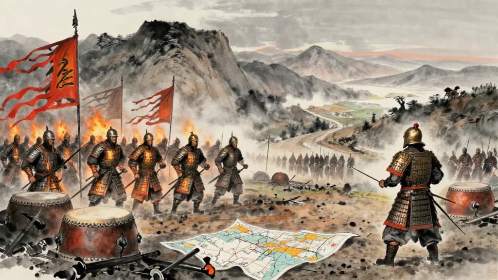 將理 (The General's Administration of Justice) — Chinese ink painting