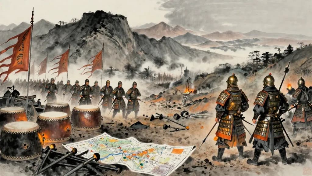 將令 (Ordinance on the General's Command) — Chinese ink painting