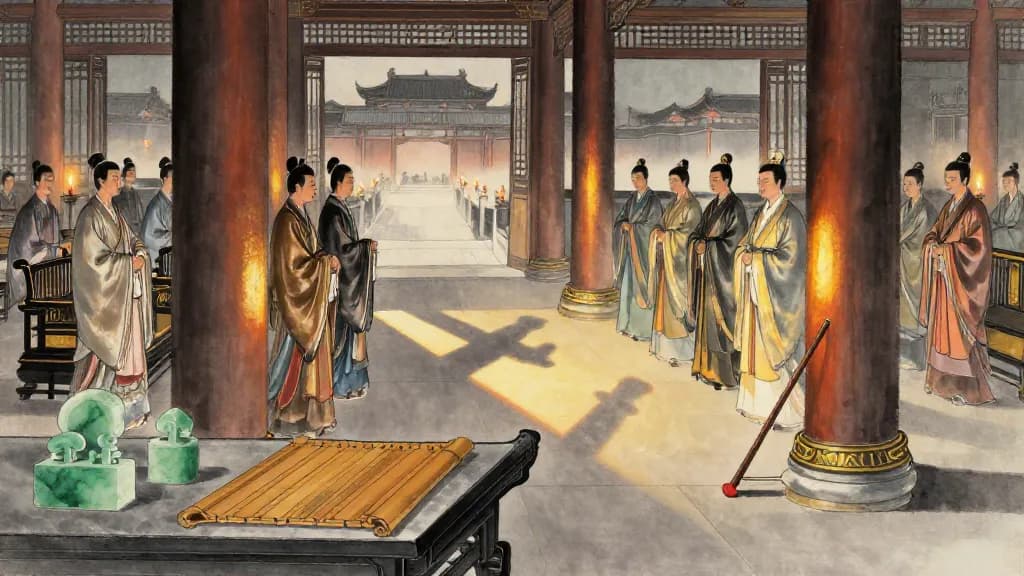 仲尼 (On Confucius) — Chinese ink painting