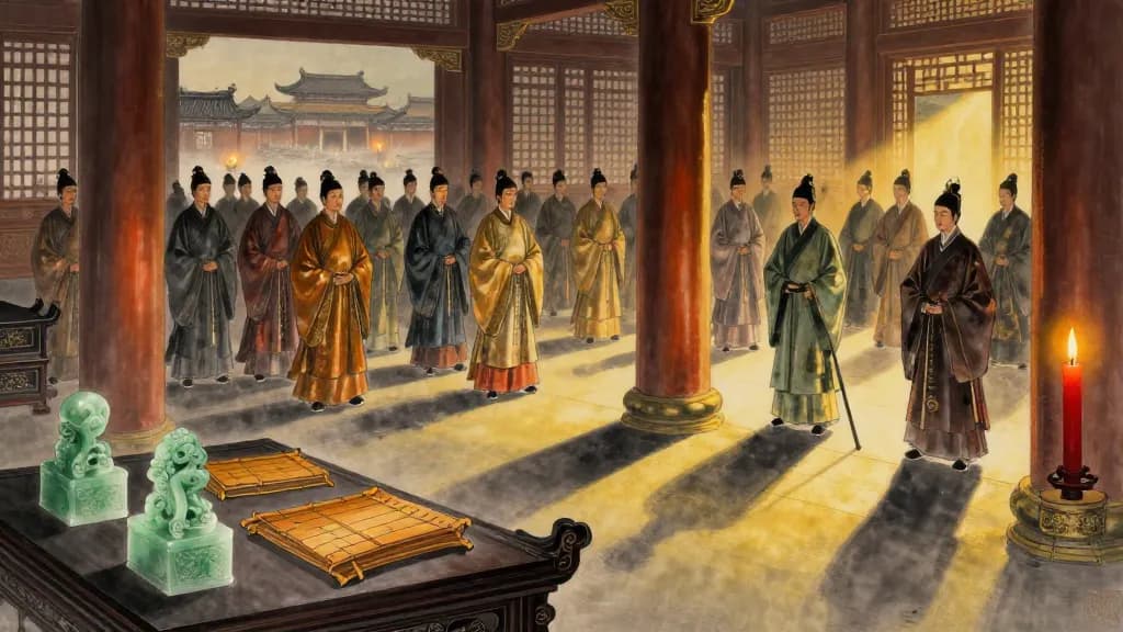 賦 (Rhapsodies) — Chinese ink painting