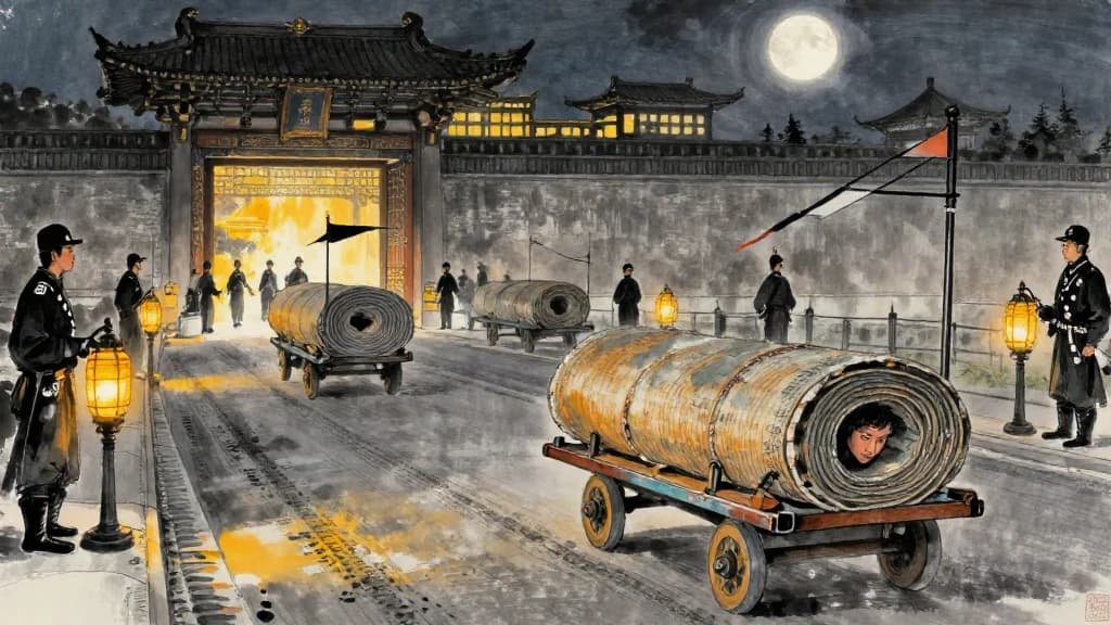 秦策三 (Stratagems of Qin, Part Three) — Chinese ink painting