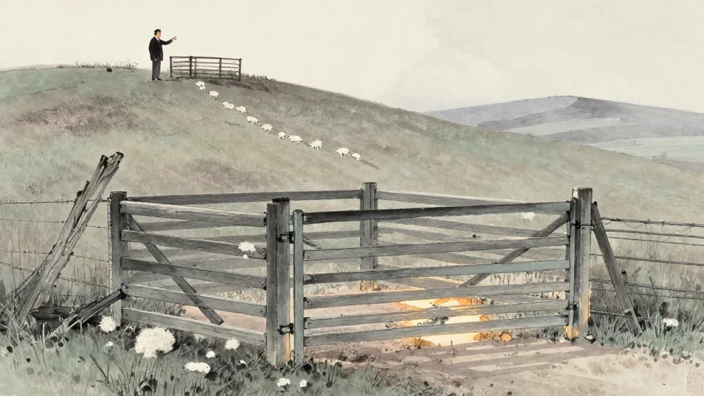 楚策四 (Stratagems of Chu IV) — Chinese ink painting