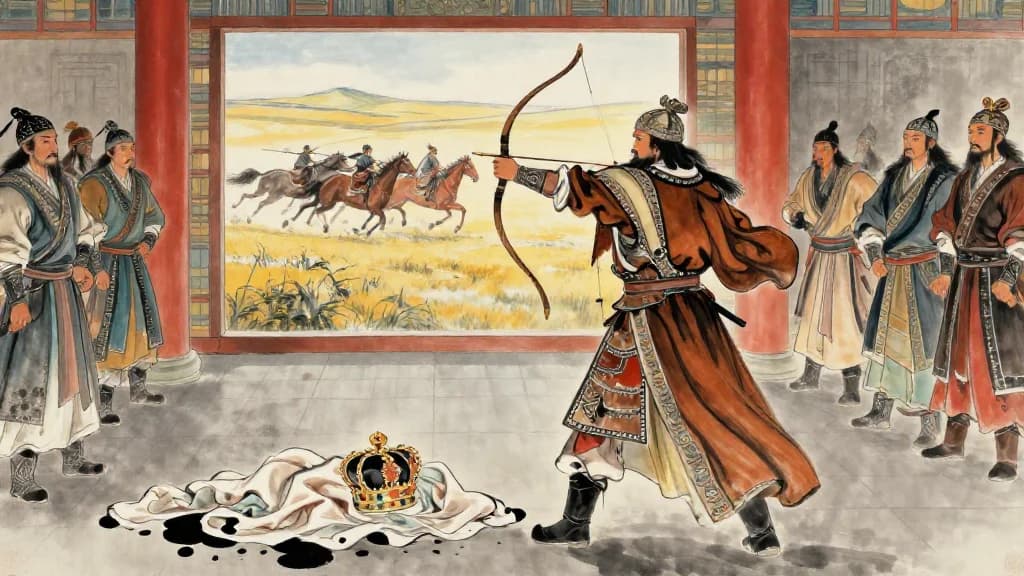 趙策二 (Stratagems of Zhao II) — Chinese ink painting