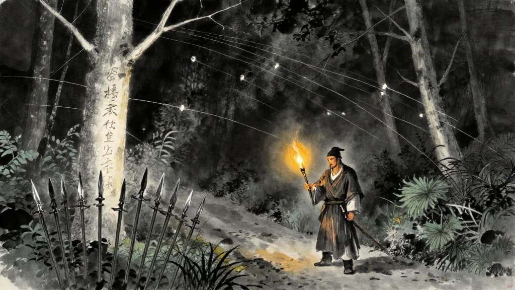 魏策二 (Stratagems of Wei II) — Chinese ink painting