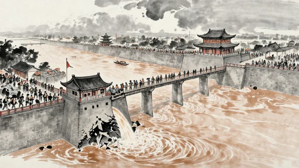 魏策三 (Stratagems of Wei III) — Chinese ink painting