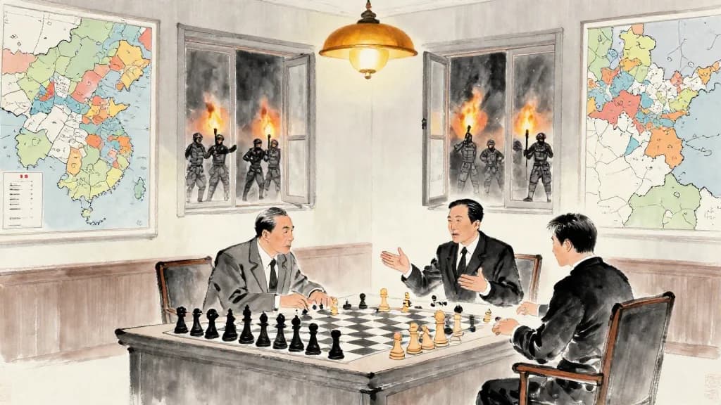 韓策一 (Stratagems of Han I) — Chinese ink painting