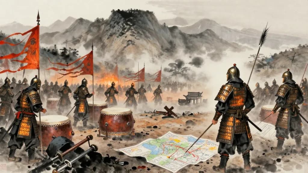 大宗師 (The Great Ancestral Teacher) — Chinese ink painting