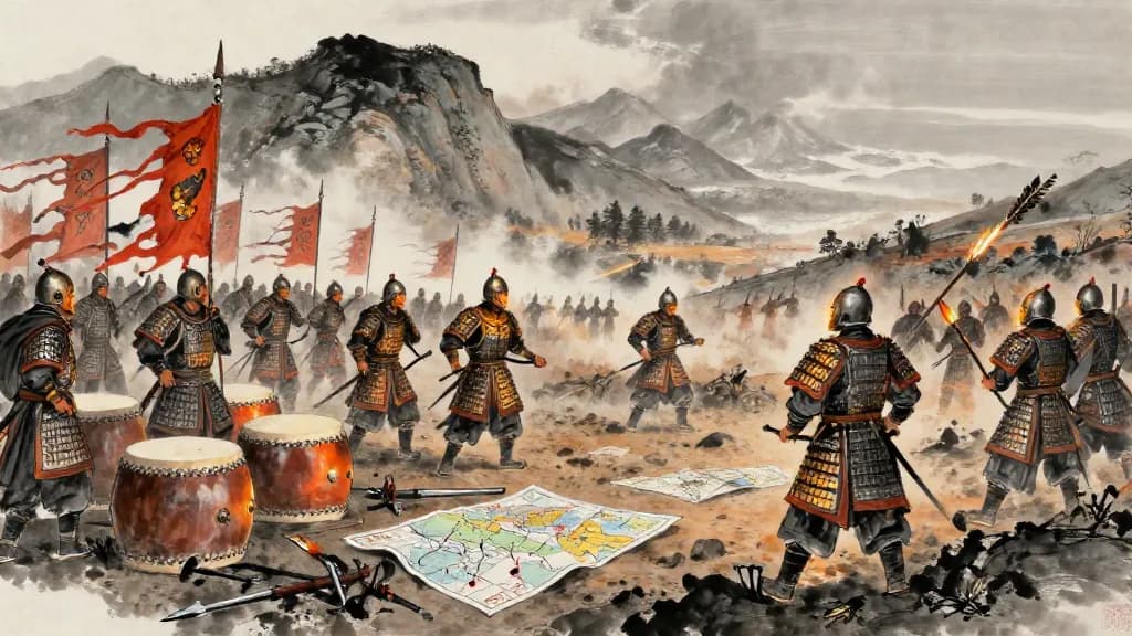 駢拇 (Webbed Toes) — Chinese ink painting