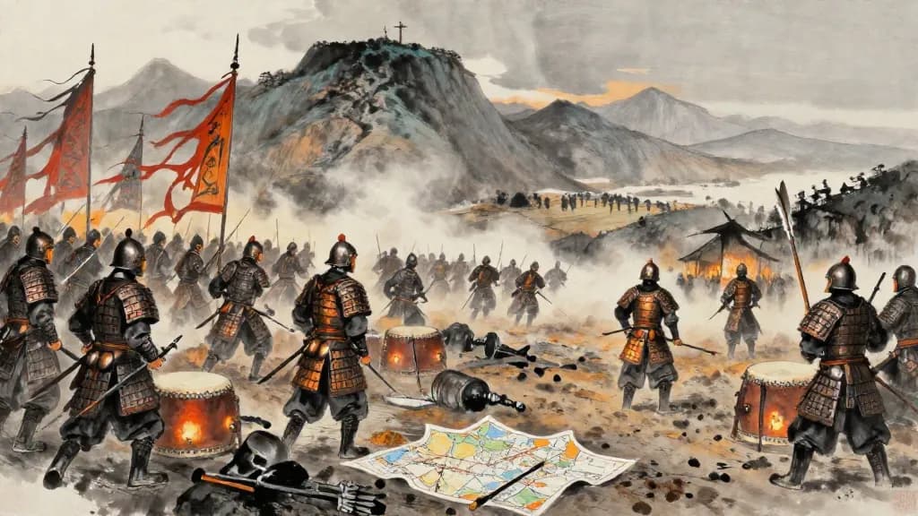 秋水 (Autumn Floods) — Chinese ink painting