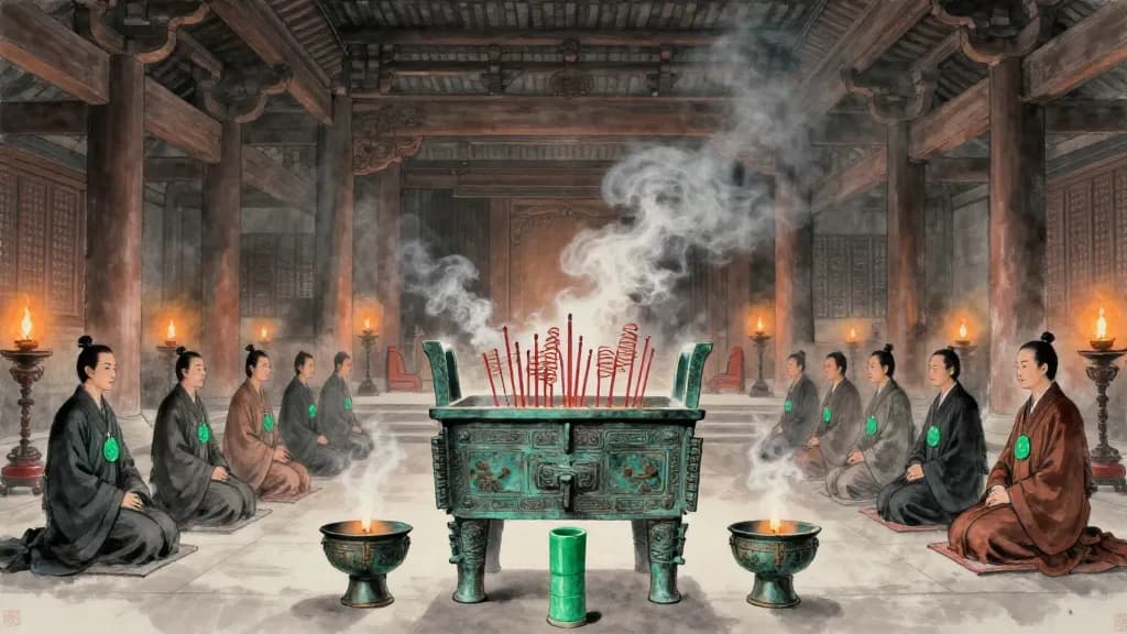 徐無鬼 (Xu Wugui) — Chinese ink painting